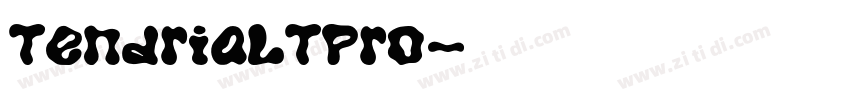 TendriaLTPro字体转换