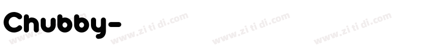 Chubby字体转换