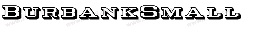 BurbankSmall字体转换