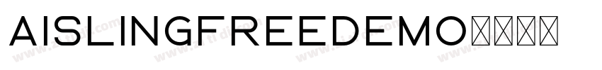 AislingFreeDemo字体转换