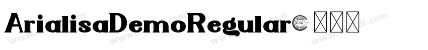 ArialisaDemoRegular字体转换