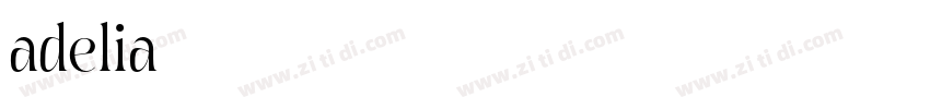 adelia字体转换