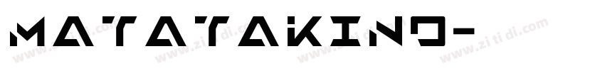 MatataKino字体转换