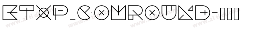 KTXP_ComRound字体转换 KTXP_ComRound字体转换