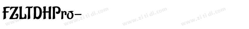 FZLTDHPro字体转换