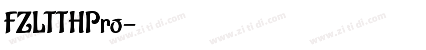 FZLTTHPro字体转换