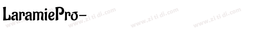 LaramiePro字体转换