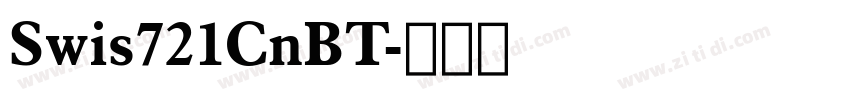 Swis721CnBT字体转换
