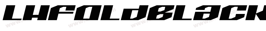 LHFOldBlackletterReg字体转换