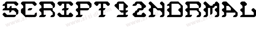Script92Normal字体转换