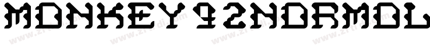 monkey92normol字体转换