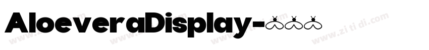 AloeveraDisplay字体转换