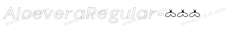 AloeveraRegular字体转换 AloeveraRegular字体转换