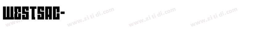 Westsac字体转换