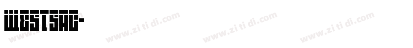 Westsac字体转换