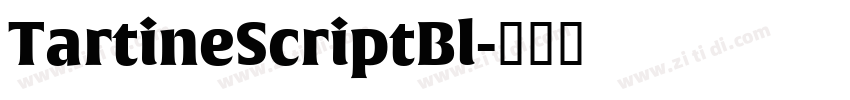 TartineScriptBl字体转换