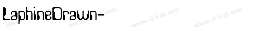 LaphineDrawn字体转换
