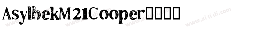 AsylbekM21Cooper字体转换