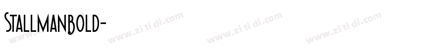 StallmanBold字体转换 StallmanBold字体转换
