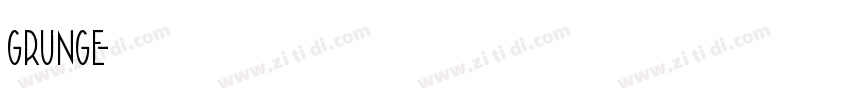 Grunge字体转换