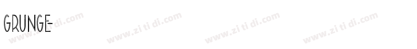 Grunge字体转换