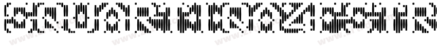 Squartiqa4FStripes字体转换