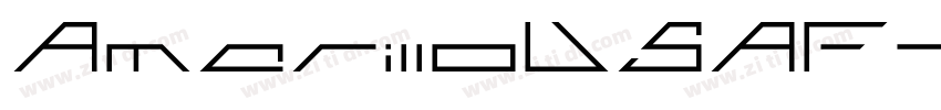 AmarilloUSAF字体转换