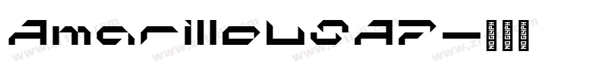 AmarilloUSAF字体转换