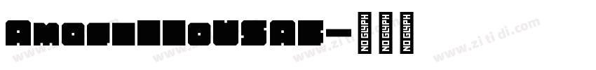 AmarilloUSAF字体转换