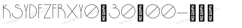 KSYDFZFRXY0_30_00字体转换