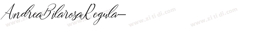 AndreaBilarosaRegula字体转换