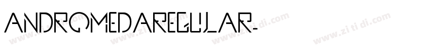 AndromedaRegular字体转换