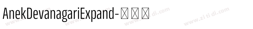 AnekDevanagariExpand字体转换 AnekDevanagariExpand字体转换