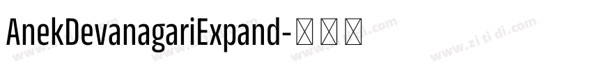 AnekDevanagariExpand字体转换 AnekDevanagariExpand字体转换