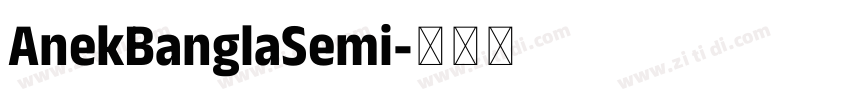 AnekBanglaSemi字体转换