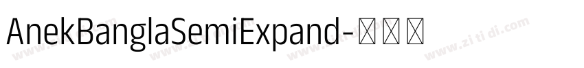 AnekBanglaSemiExpand字体转换