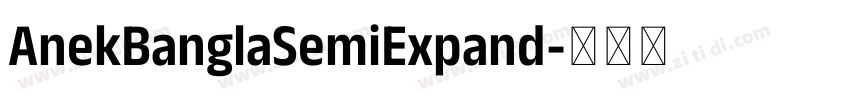 AnekBanglaSemiExpand字体转换