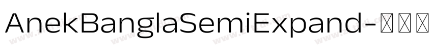 AnekBanglaSemiExpand字体转换