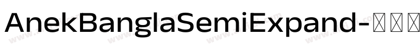 AnekBanglaSemiExpand字体转换
