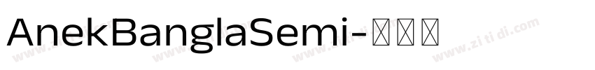 AnekBanglaSemi字体转换