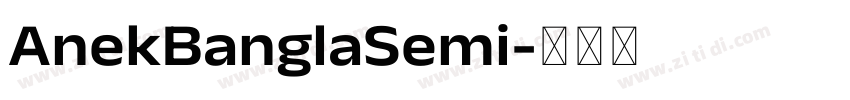 AnekBanglaSemi字体转换