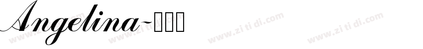 Angelina字体转换