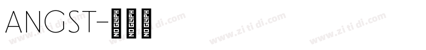 Angst字体转换