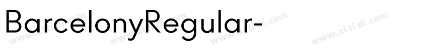 BarcelonyRegular字体转换 BarcelonyRegular字体转换