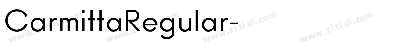 CarmittaRegular字体转换 CarmittaRegular字体转换