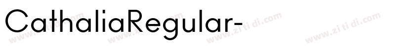 CathaliaRegular字体转换 CathaliaRegular字体转换