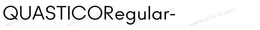 QUASTICORegular字体转换 QUASTICORegular字体转换