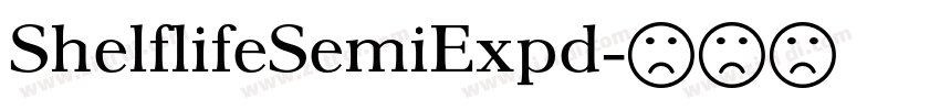 ShelflifeSemiExpd字体转换