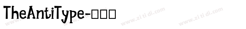 TheAntiType字体转换