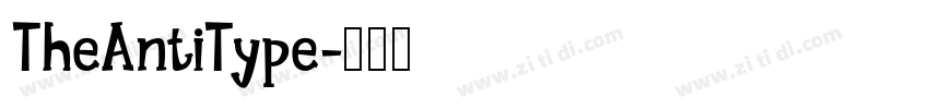 TheAntiType字体转换